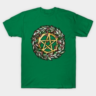 Yuletide Pentacle T-Shirt